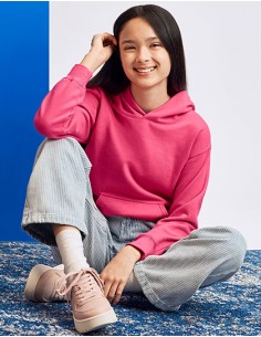 G-SF500B-Softstyle® Midweight Fleece Youth Hoodie 2